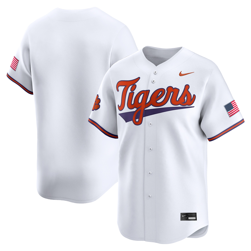 Clemson Nike 2026 Tigers Baseball Jersey