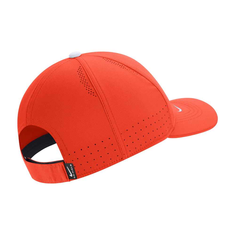 Clemson Nike Aero L91 Adjustable Sideline Cap