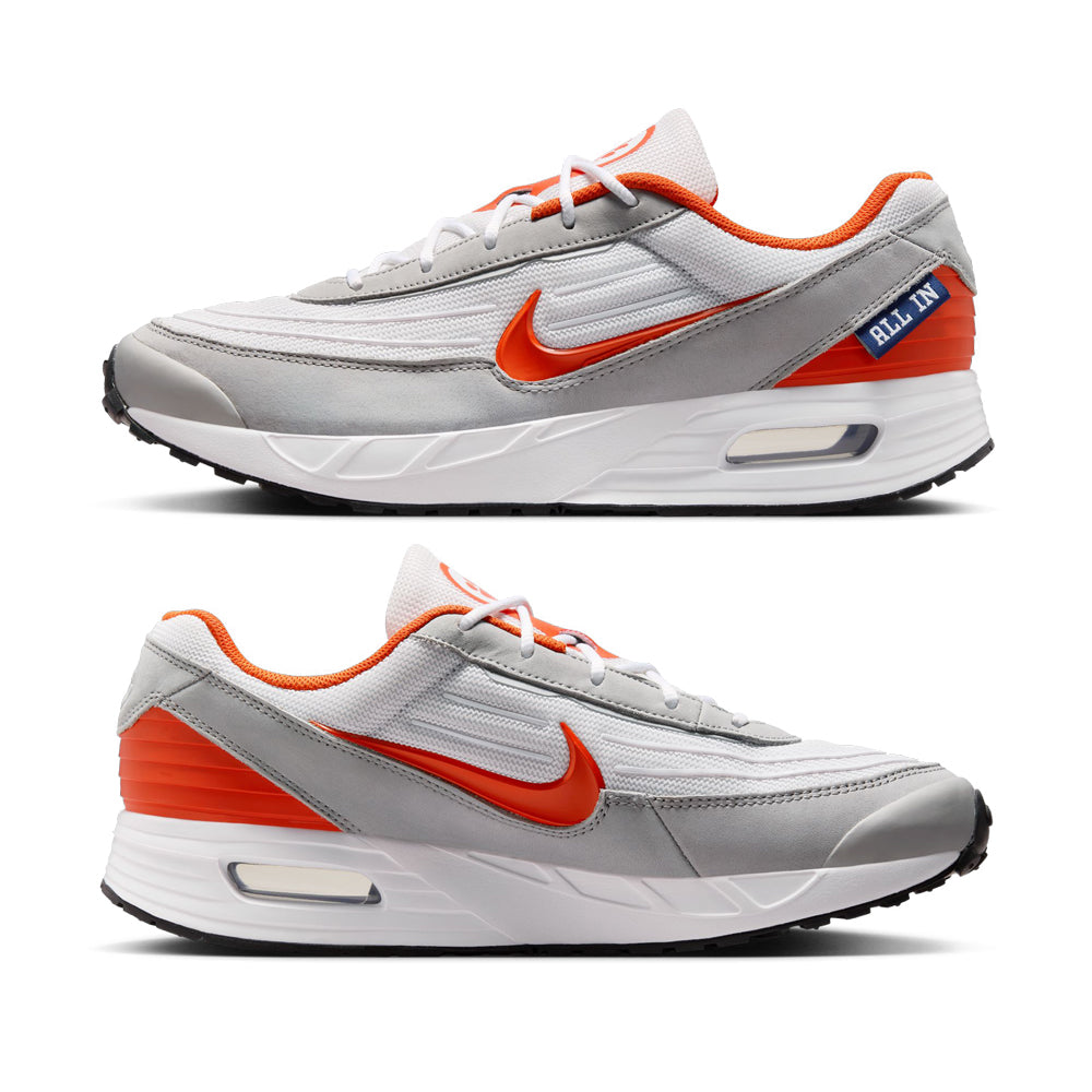 Clemson Nike Air Max Verse Sneakers - WHITE