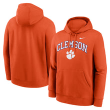 Clemson Nike Arch Over Paw Club Hoodie