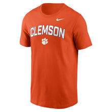 Clemson Nike Arch Over Paw Tee - ORANGE