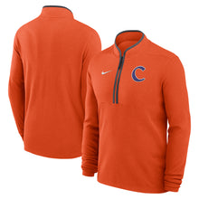 Clemson Nike Baseball C Victory Half-Zip - ORANGE