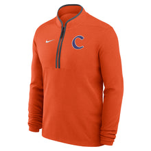 Clemson Nike Baseball C Victory Half-Zip - ORANGE