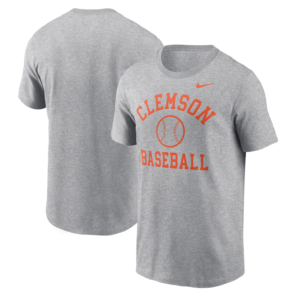 【美品】NYLON COTTON FOOTBALL TEE Clemson Nike Baseball Icon Cotton Tee
