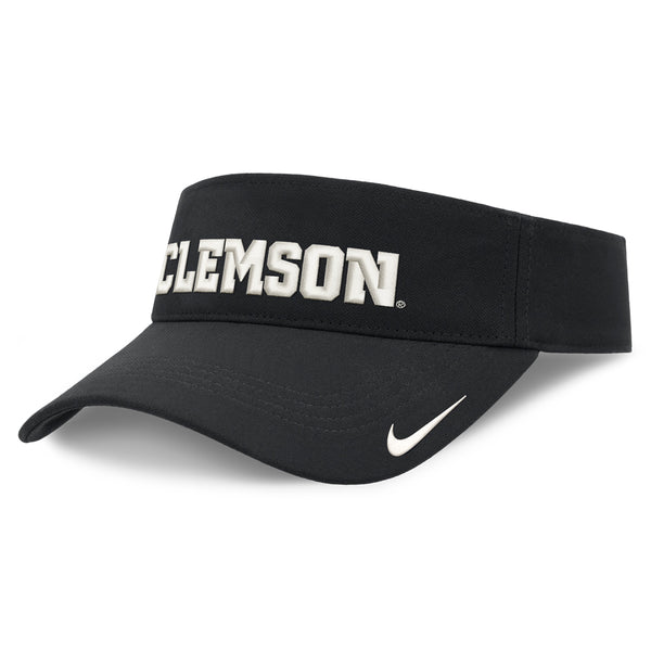 Clemson Nike Black Visor