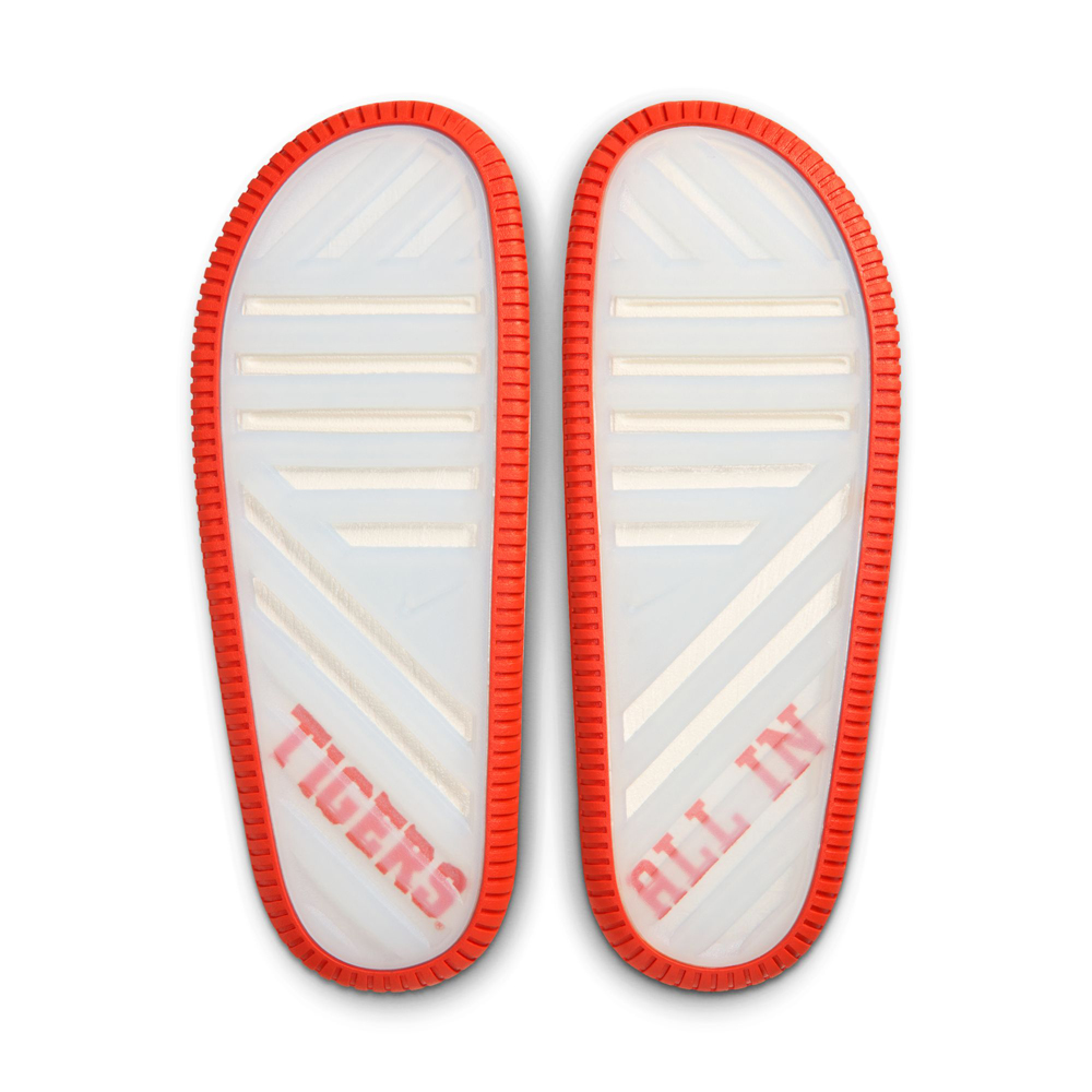 Clemson Nike Calm Slides - IVORY