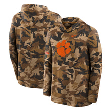 Clemson Nike Camo Hoodie Tee - CAMO