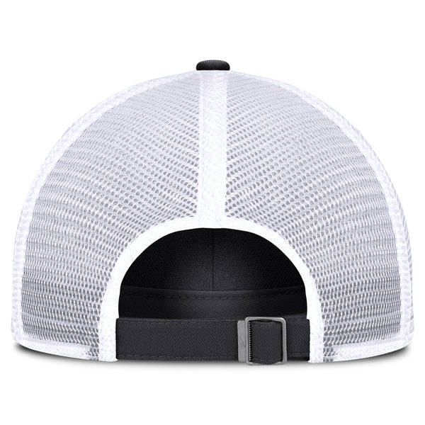 Clemson Nike Club Block C Trucker Cap - DK GREY