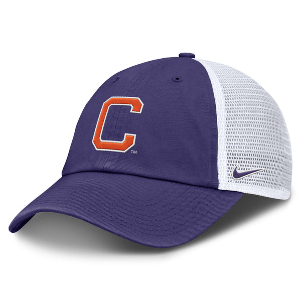 Clemson Nike Club Block C Trucker Cap