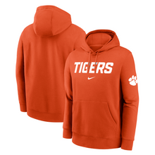 Clemson Nike Club Fleece Two-Hit Tigers Hoodie - ORANGE