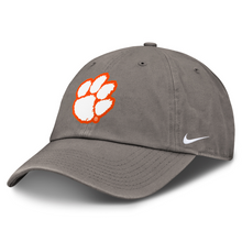 Clemson Nike Club Paw Cap - DK GREY