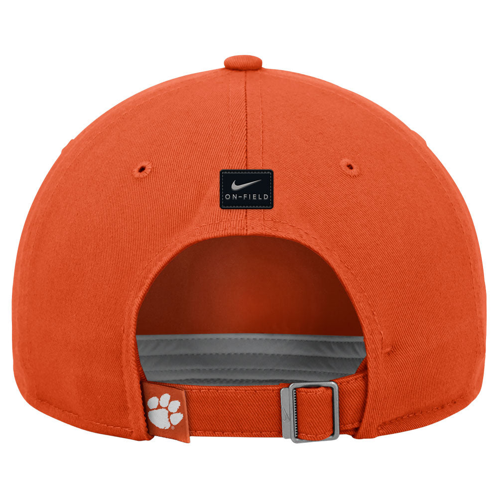 Clemson Nike Club Paw Hammer Cap - ORANGE