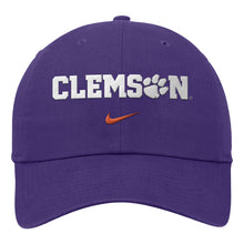 Clemson Nike Club Paw Hammer Cap - PURPLE