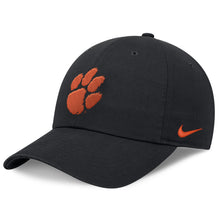 Clemson Nike Club Paw Swoosh Cap - BLACK