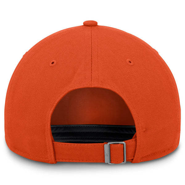 Clemson Nike Club Paw Swoosh Cap - ORANGE