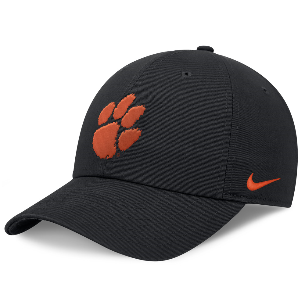 Clemson Nike Club Paw Swoosh Cap