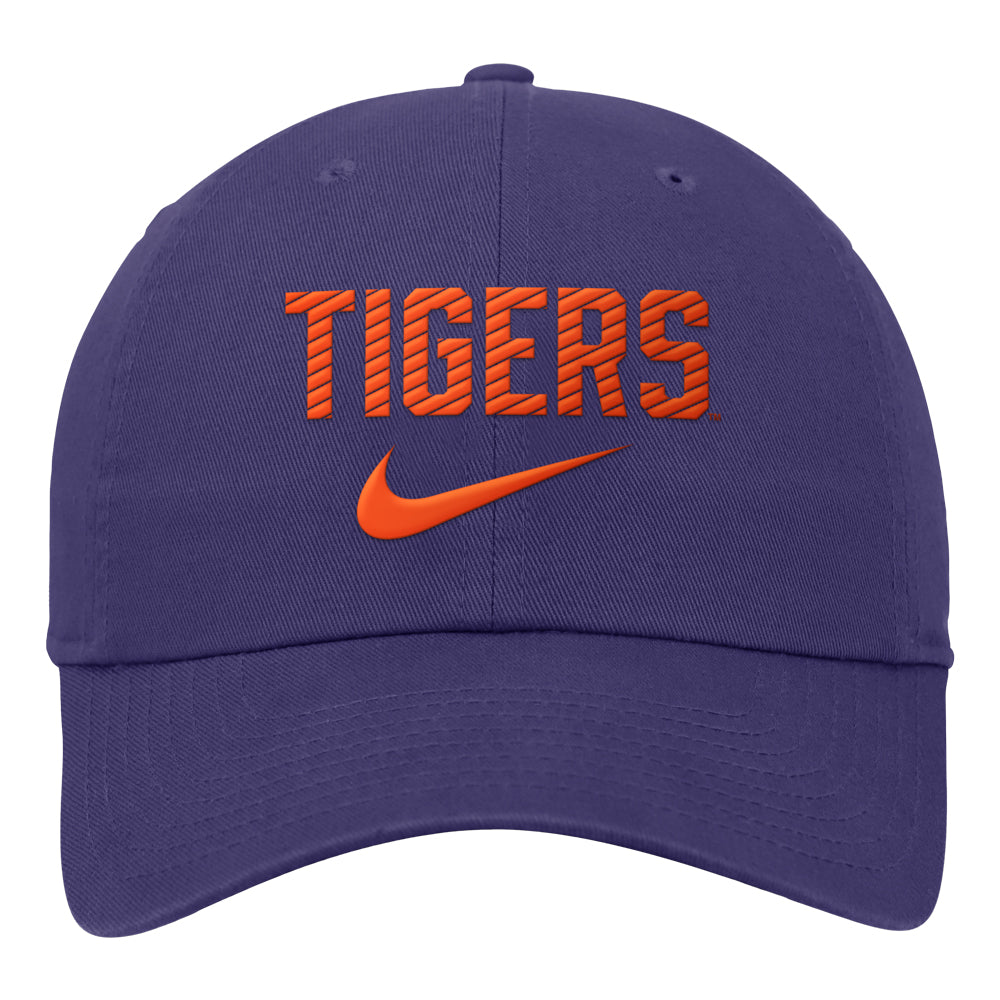 Clemson Nike Club Tigers Cap - PURPLE