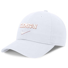Clemson Nike Club Tonal Cap - WHITE