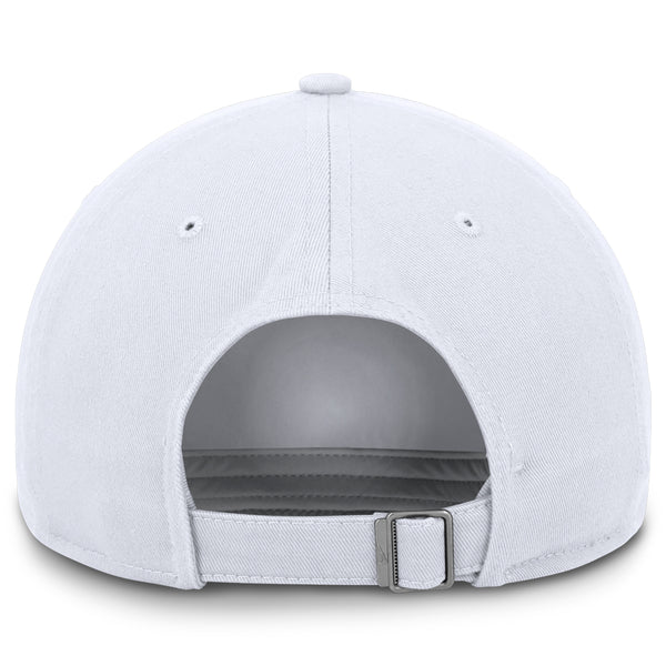 Clemson Nike Club Vault C Cap - WHITE