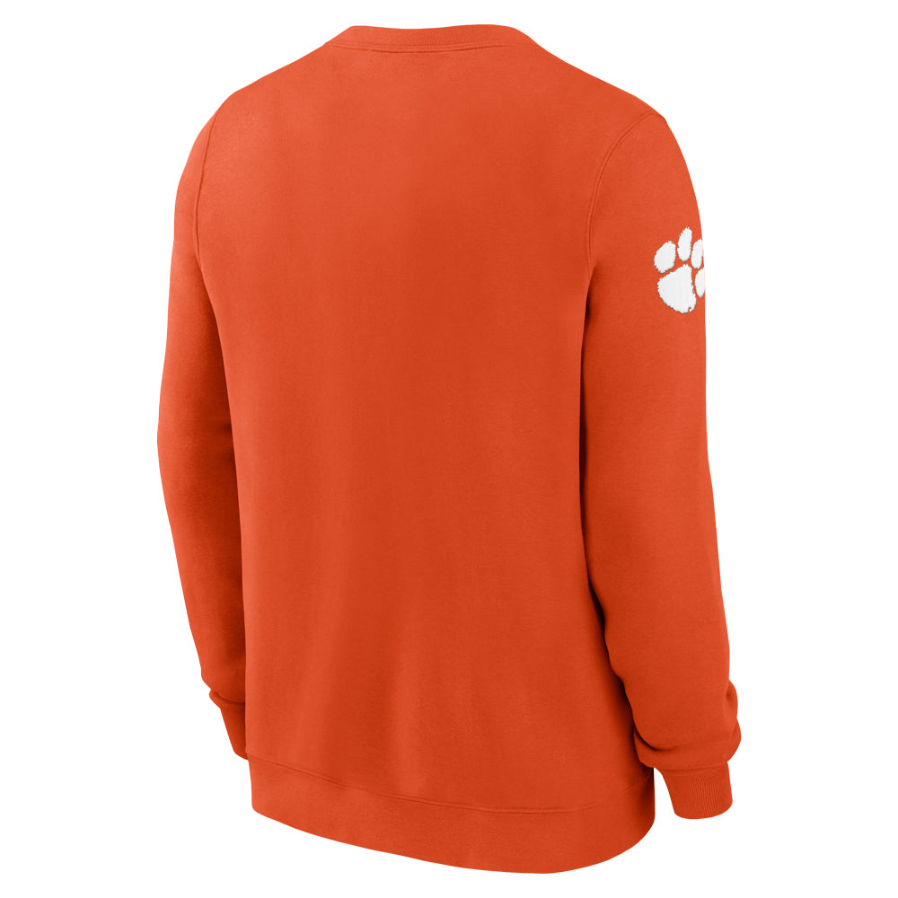Clemson Nike Coaches Club Crew - ORANGE