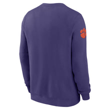 Clemson Nike Coaches Club Crew - PURPLE