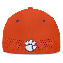 Clemson Nike Coaches SwooshFlex Paw Cap - ORANGE