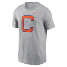 Clemson Nike Cotton Block C Tee - MD GREY