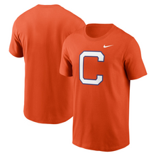 Clemson Nike Cotton Block C Tee - ORANGE