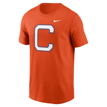 Clemson Nike Cotton Block C Tee - ORANGE