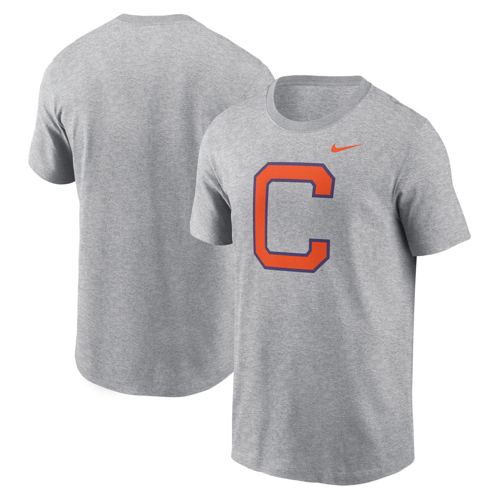 Clemson Nike Cotton Block C Tee