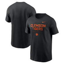 Clemson Nike Courtside Cotton Tee - BLACK