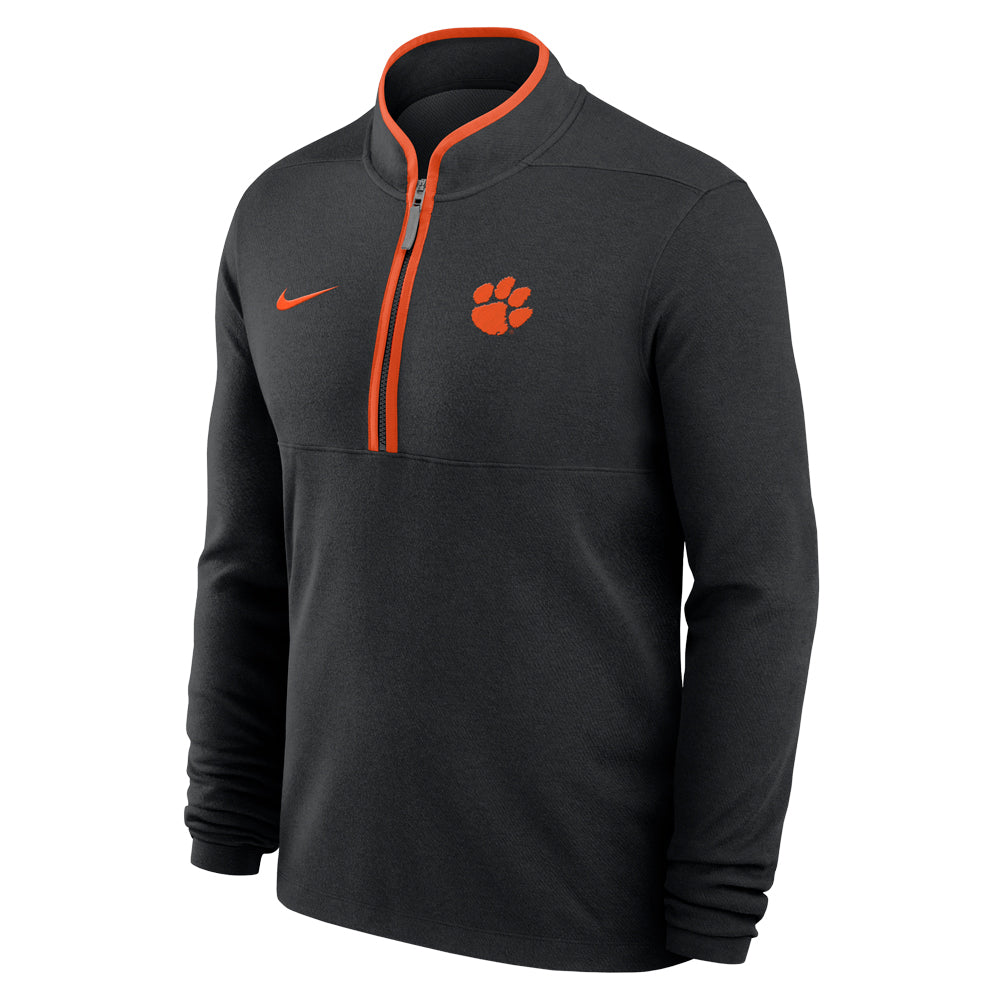 Clemson Nike Courtside Victory Half-Zip - BLACK