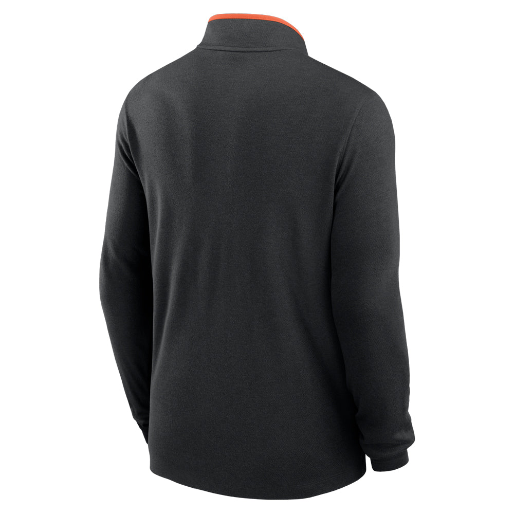 Clemson Nike Courtside Victory Half-Zip - BLACK