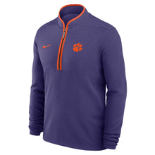 Clemson Nike Courtside Victory Half-Zip - PURPLE