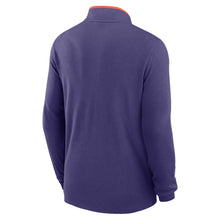 Clemson Nike Courtside Victory Half-Zip - PURPLE