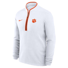 Clemson Nike Courtside Victory Half-Zip - WHITE