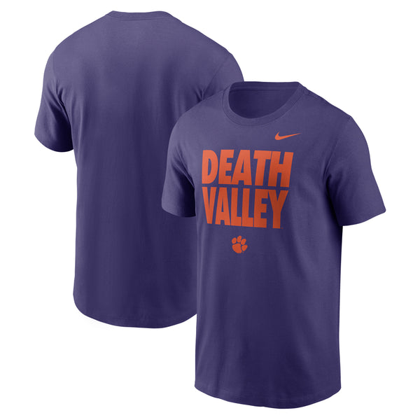 Clemson Nike Death Valley Tee - PURPLE