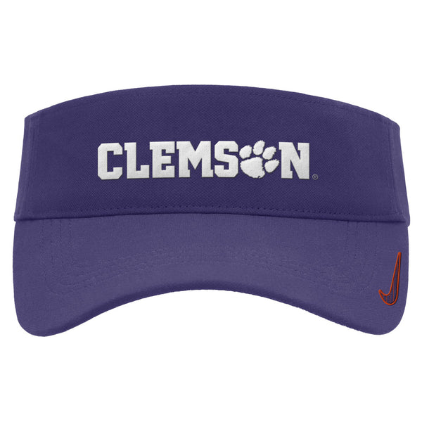 Clemson Nike Dri-FIT Ace Visor - PURPLE
