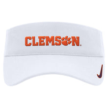Clemson Nike Dri-FIT Ace Visor - WHITE