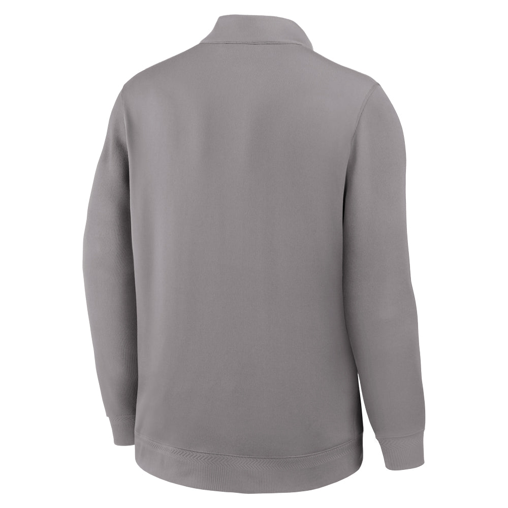 Clemson Nike Dri-FIT Coaches Half-Zip Top  - DUST