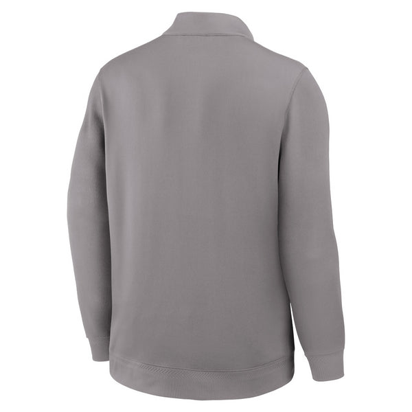 Clemson Nike Dri-FIT Coaches Half-Zip Top  - DUST