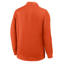Clemson Nike Dri-FIT Coaches Half-Zip Top  - ORANGE