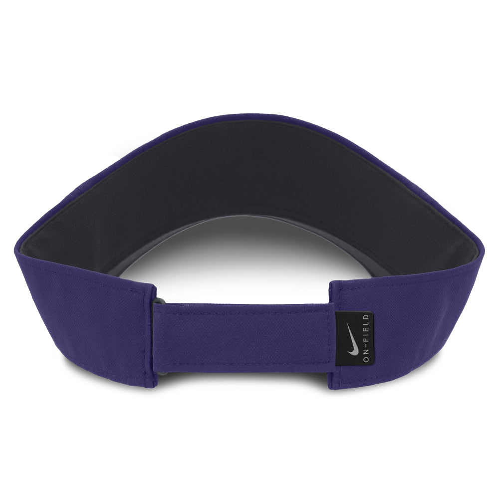 Clemson Nike Dri-FIT Practice Visor - PURPLE