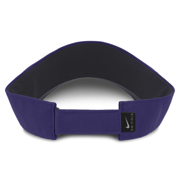 Clemson Nike Dri-FIT Practice Visor - PURPLE