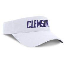 Clemson Nike Dri-FIT Practice Visor - WHITE