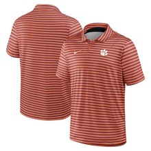 Clemson Nike Dri-FIT Tour Stripe Polo - ORANGE