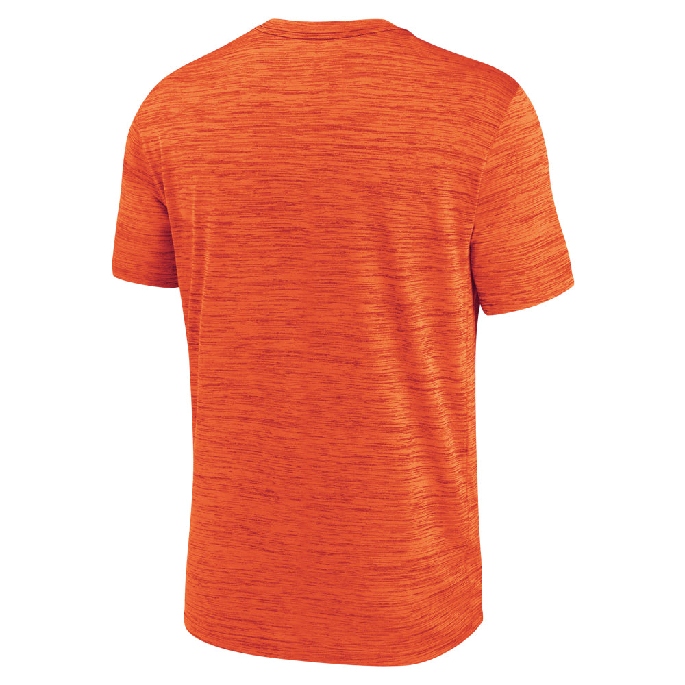 Clemson Nike Dri-FIT Velocity Baseball Tee - ORANGE