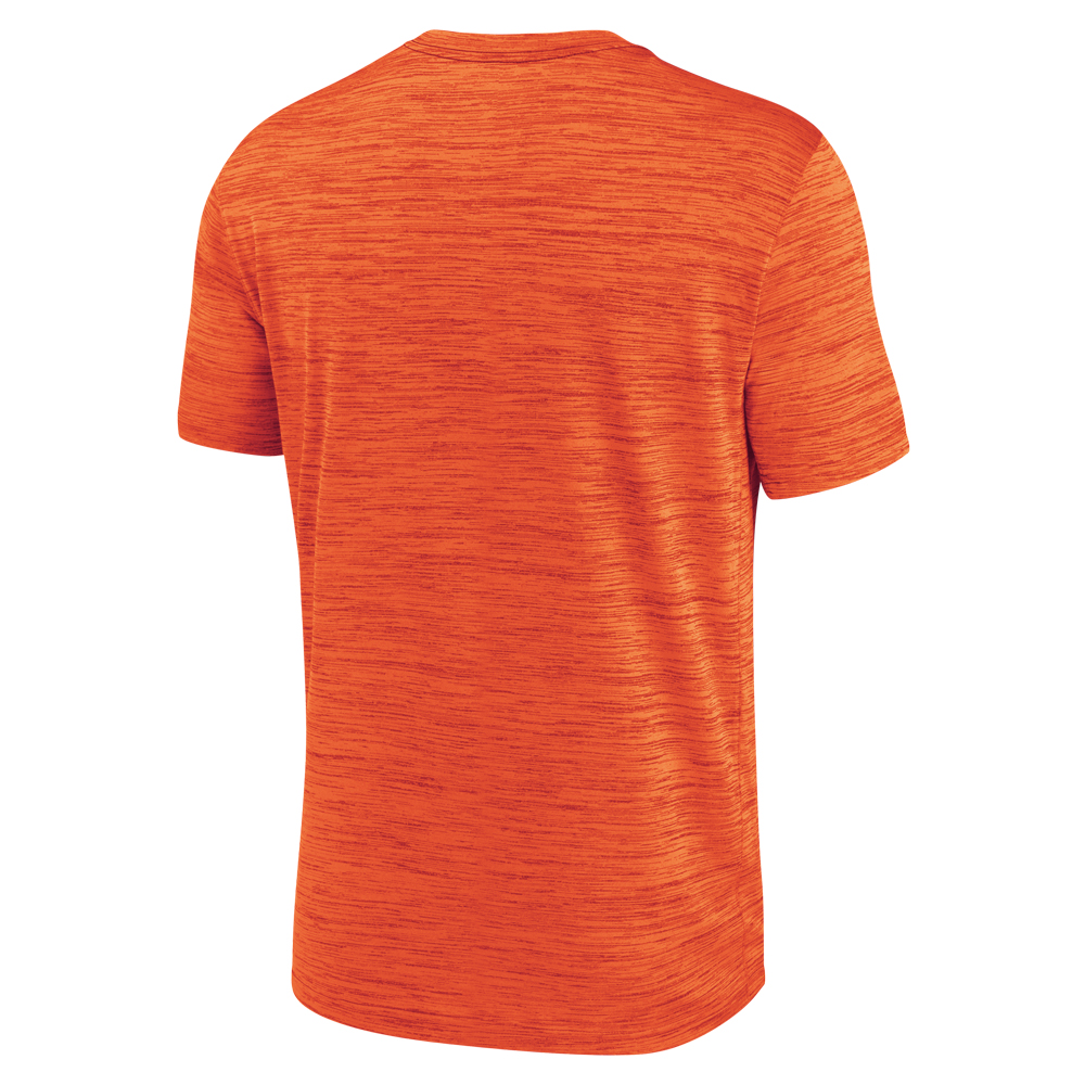Clemson Nike Dri-FIT Velocity Baseball Tee - ORANGE