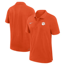 Clemson Nike Dri-FIT Woven Polo - ORANGE