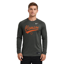 Clemson Nike Dugout Gametime Pullover - DK GREY